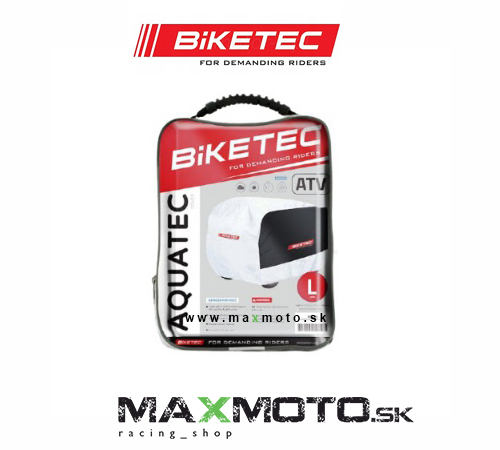 Krycia plachta pre štvorkolky ATV, strieborná, vel.: L