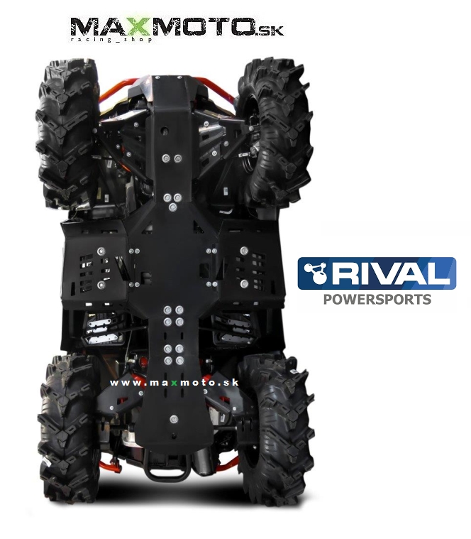 Kryt podvozku CAN-AM Outlander STD/ MAX/ XMR, G2, 2019->, tvrdený plast