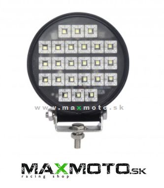 LED pracovné svetlo 24LED, 12-24V, 3600lm - okrúhle