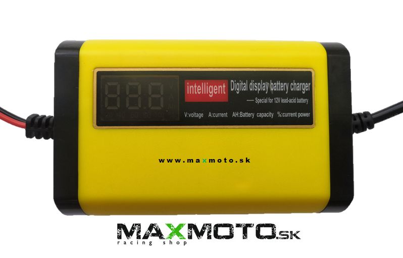 Nabíjačka motobatérií 4-20AH s displejom