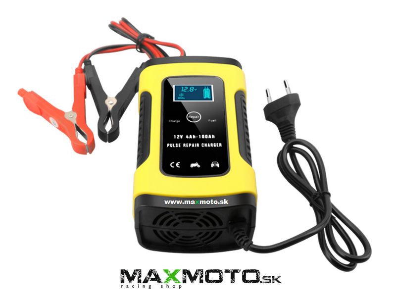 Nabíjačka motobatérií 2-90AH s displejom