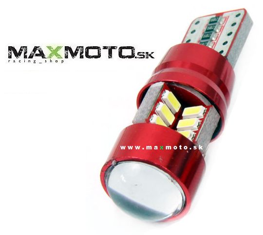 LED autožiarovka CANBUS T10 27SMD 3014 White - 12/24V
