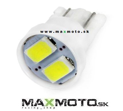 LED autožiarovka STANDARD T10 2SMD 5730 - 12V