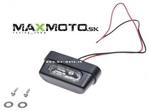 LED osvetlenie ŠPZ AM1514B pre motorky