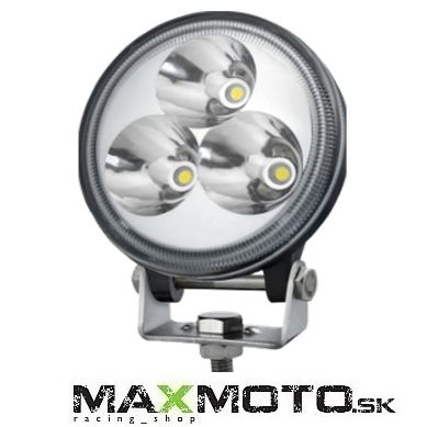 LED prídavné svetlo L0094 LED3x3W 600lm, diaľkové