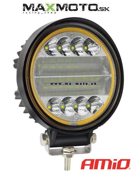 LED pracovné svetlo 42LED COMBO, 12-24V, 3400Lm - okrúhle