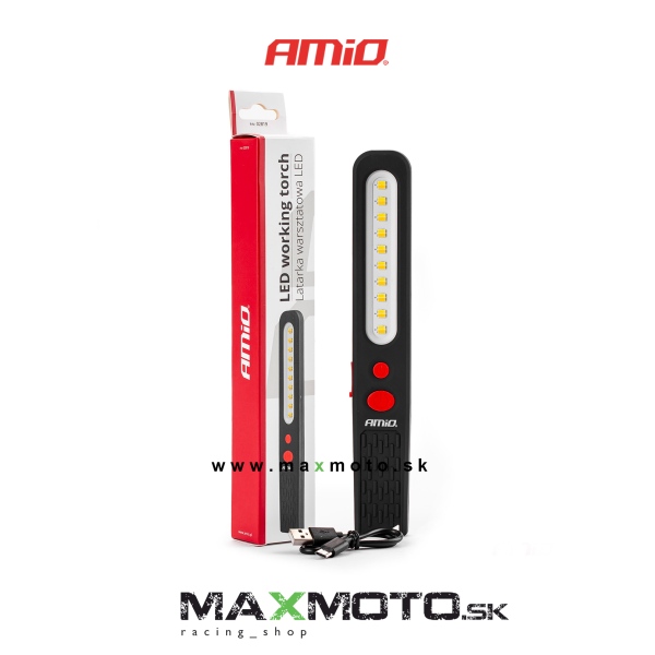 LED pracovná baterka so vstavanou batériou WT09, 02819