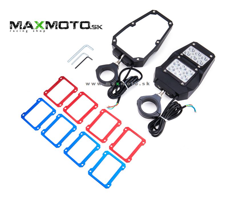 Spätné zrkadlá s LED svetlami pre UTV