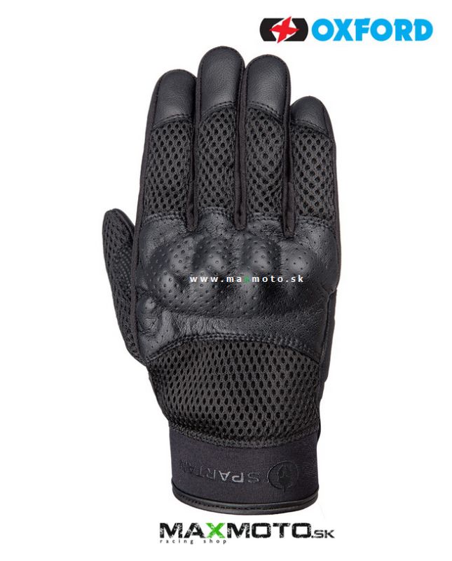 Rukavice OXFORD SPARTAN AIR, čierne
