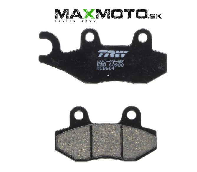 Brzdové obloženie TRWKH165/2  SUZUKI DR 800 97-99, TRIUMPH TIGER 1050 07-13, DYTONA