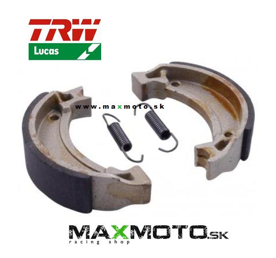 Brzdové čeľuste YAMAHA Grizzly 125, Raptor 80, predné, 110x25mm