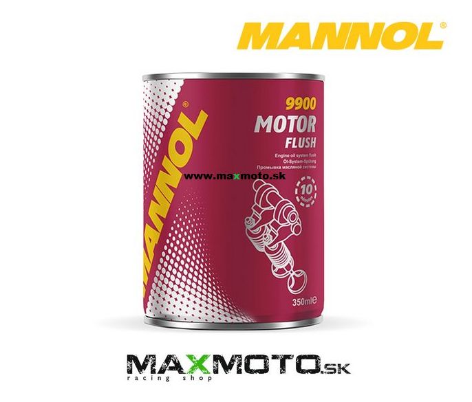 Čistič usadenín motora MANNOL MOTOR FLUSH 9900, 350ml
