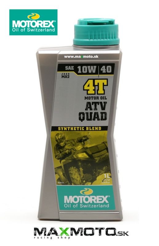 Olej MOTOREX ATV QUAD 4T 10W40, 1L