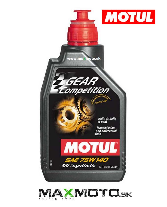 Prevodový olej MOTUL GEAR COMPETITION 75W140 1L