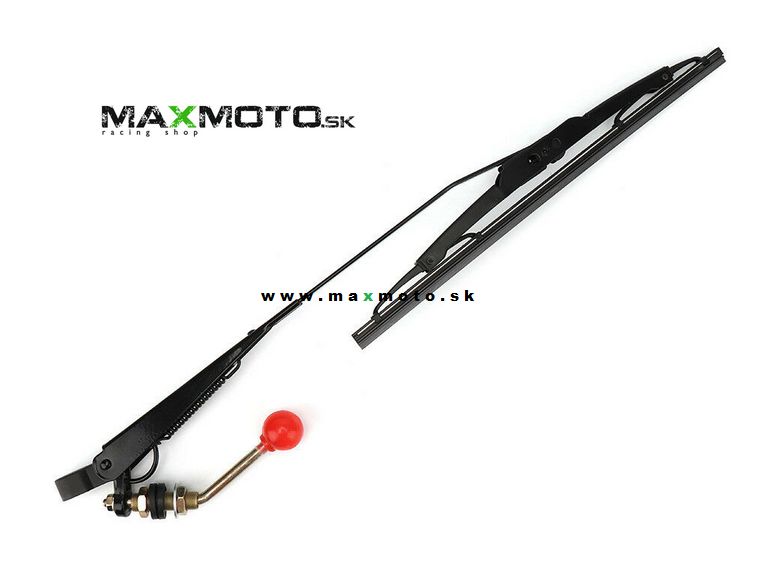Manuálny stierač pre UTV, model 4, (rameno 34 cm, stierač 31 cm)