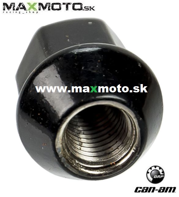 Matica disku konus M10x1.25, BLACK, CAN-AM Commander, Defender, Maverick, 250100184