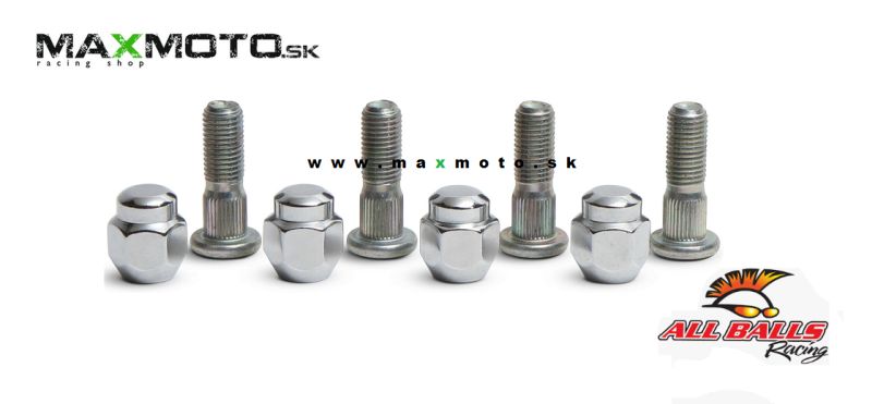 Matice a štifty kolies HONDA TRX 200/ 250/ 300/ 350/ 400/ 450/ 500