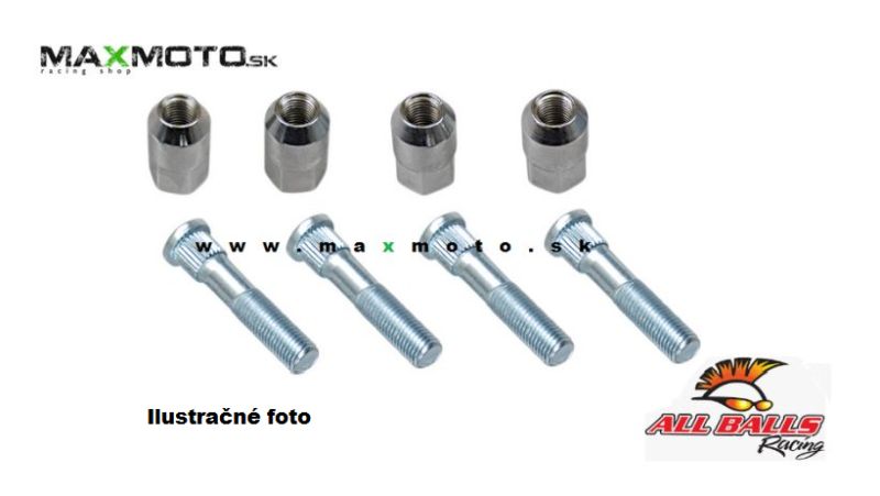 Matice a štifty kolies YAMAHA YFB 250 Timberwolf, YFM 350 Big Bear, YFM250 Beartracker