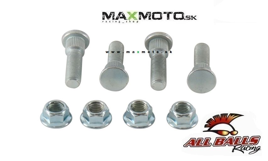 Matice a štifty kolies YAMAHA Raptor 125/ 250/ 350/ 700, YFZ450 a iné