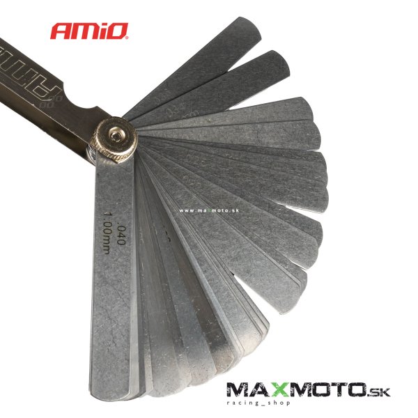 Mierky na meranie vôle ventilov AMIO, 32 plátové