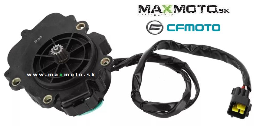 Motorček náhonu predného diferenciálu CF MOTO Gladiator RX510/ RX530/ X5/ X6/ X8/ X550/ X600/ Z6/ Z8/ UTV530/ 830, 0181-314000, originál
