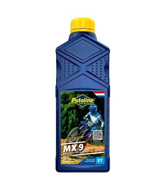 Motorový olej PUTOLINE 2T FULLY SYNTHETIC MX 9, 1L