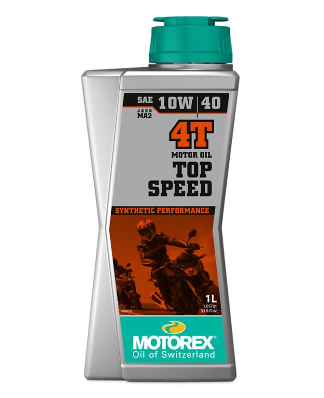 Motorový olej MOTOREX TOP SPEED 4T 10W40, 1L