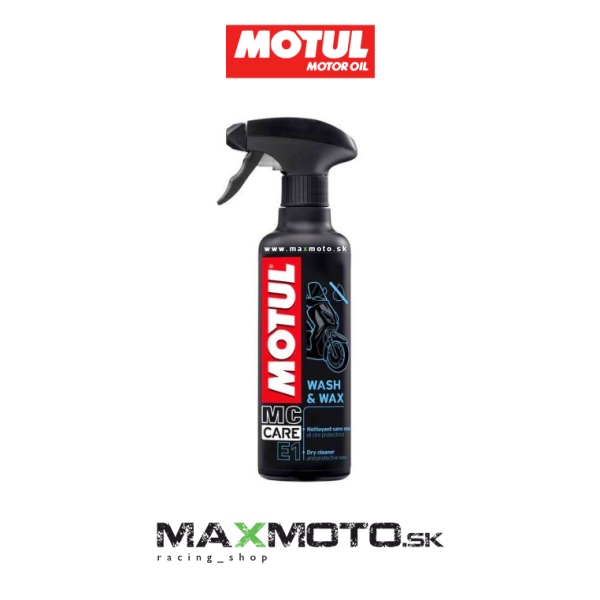 Motul E1 Wash & Wax suchý čistiaci prostiedok