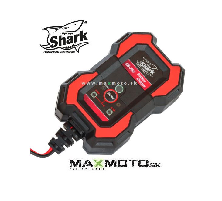 Nabíjačka batérií SHARK CB-750, 6V/12V