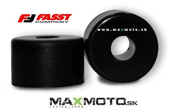 Náhradné elastoméry pre riadidlá FASST, tuhosť 98 - čierne
