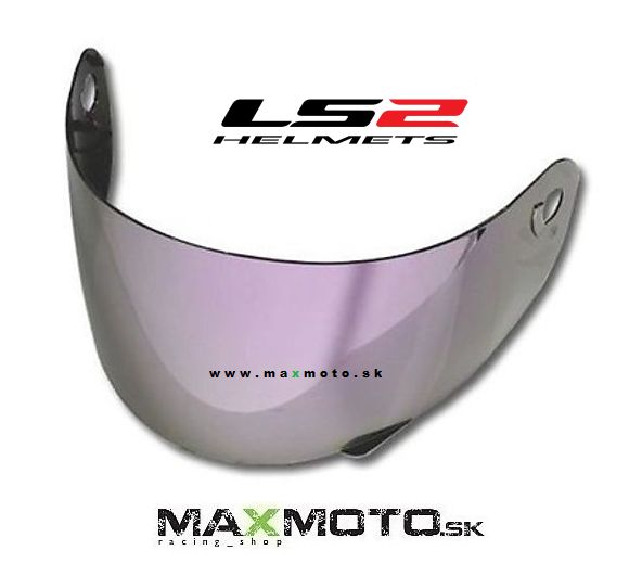 Náhradné plexi na prilbu LS2 VISOR FF350, tmavé
