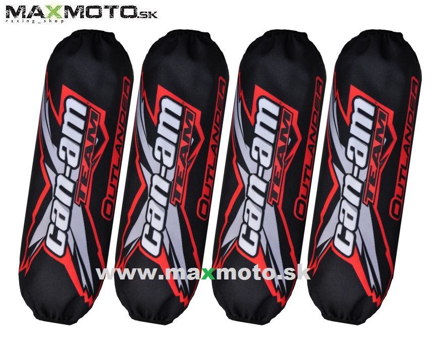 Návleky tlmičov CAN-AM Outlander 800/ 1000, 4ks - NOVÝ MODEL