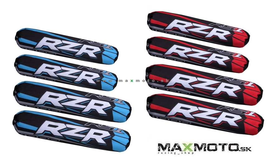 Návleky tlmičov POLARIS RZR 1000, 4ks - NOVÝ MODEL