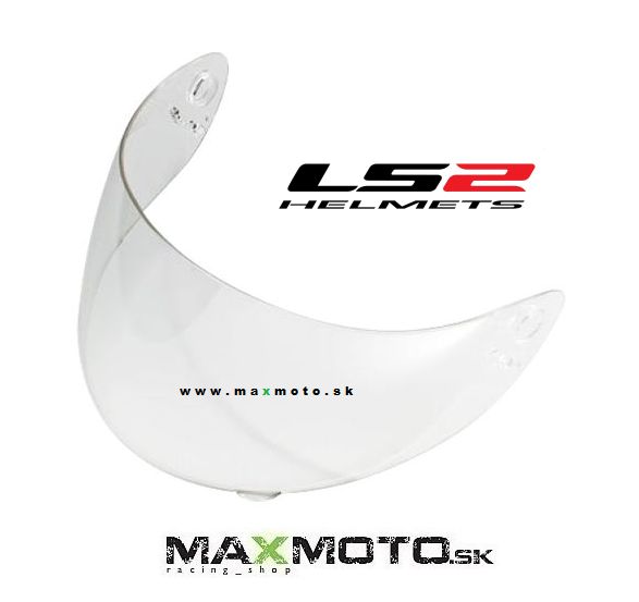 Náhradné plexi na prilbu LS2 FF366, 368, FF375, číre