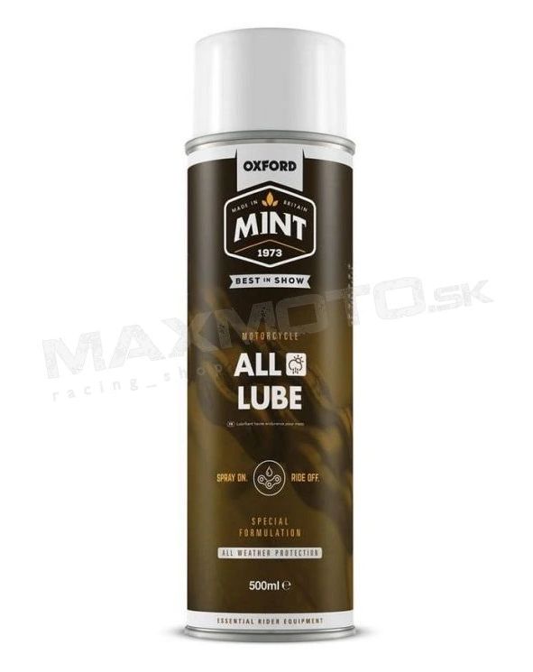 Sprej na mazanie reťaze OXFORD MINT ALL LUBE, 500ml