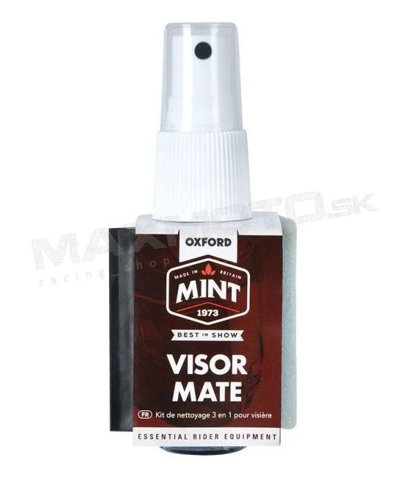 Sprej na čistenie plexi OXFORD MINT VISOR MATE, 50ml