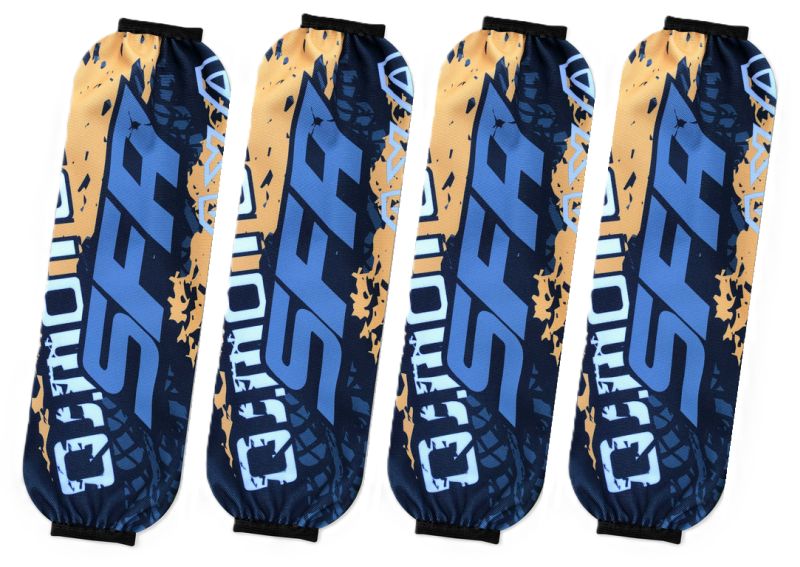 Návleky tlmičov QJ MOTOR SFA, žlté