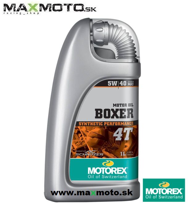 Olej MOTOREX BOXER 4T 5W40, 1L