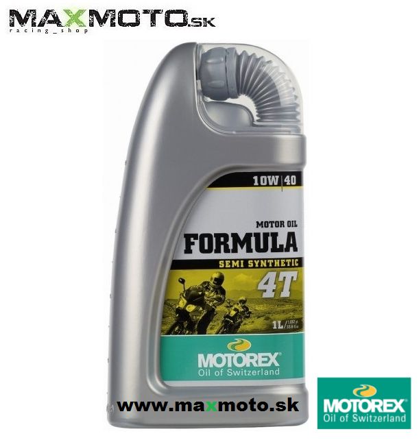 Olej MOTOREX FORMULA 4T 10W40, 1L