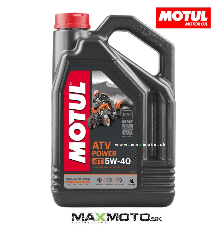 Olej MOTUL ATV POWER 4T 5W40, 4L