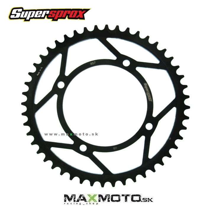 Ozubenie zadné, rozeta YAMAHA Banshee 350, Warrior 350, XT, XT-Z - čierna, 48 zubov, 520