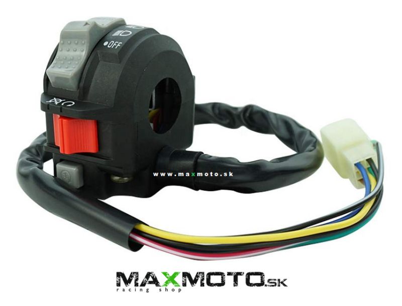 Združený ovládač YAMAHA Big Bear 350, Grizzly 600, Kodiak 400, Warrior 350, ľavý, 4GB-83973-09-00