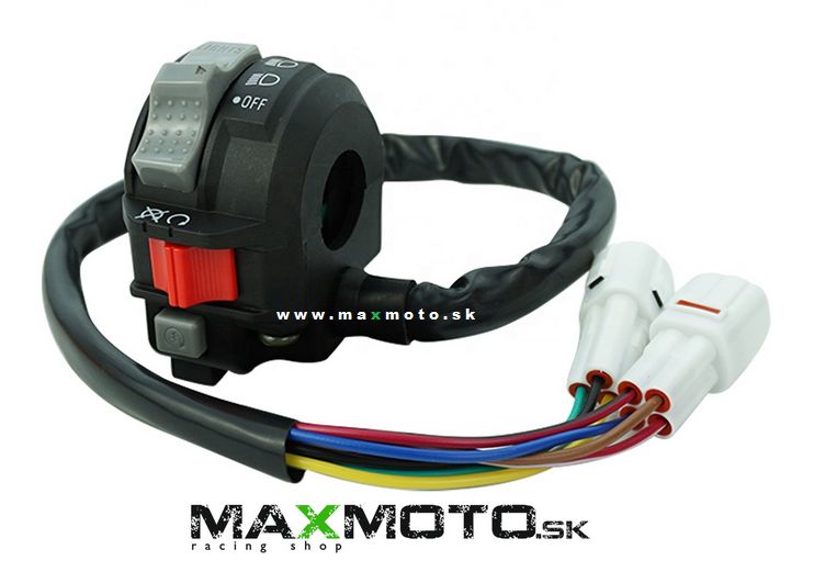 Združený ovládač YAMAHA YFZ 450, Raptor 125/ 250, Grizzly 125, 4KB-83973-21-00, ľavý