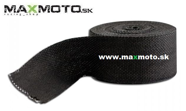 Páska na výfuk HS MOTO, čierna - 10m
