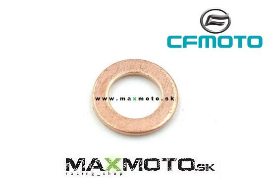 Podložka vypúšťacej skrutky CF MOTO Gladiator RX510/ RX530/ X5/ X6/ X8/ X450-X1000/ Z6/ Z8/ Z1000/ UTV530-1000, 0010-021014