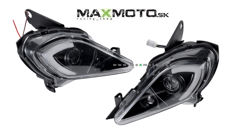 Predné LED svetlá pre YAMAHA YFZ 450R, Raptor 250/ 350/ 700