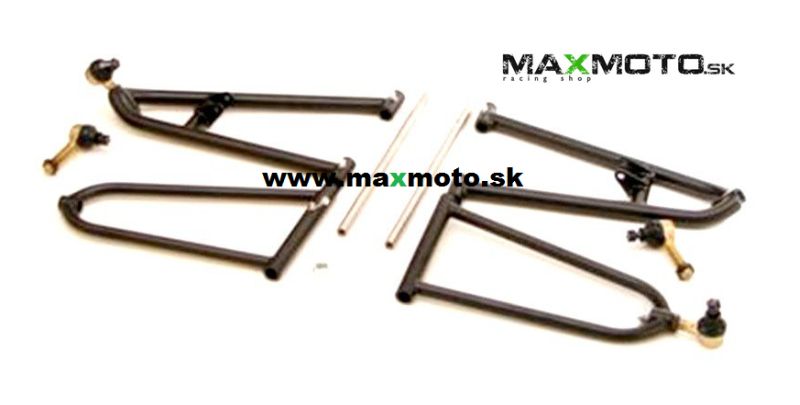 Predné ramená YAMAHA Raptor 700, YFZ 450, predĺžené + 5 cm