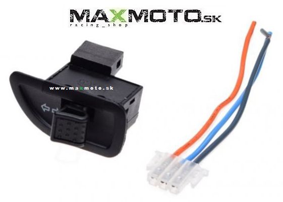 Prepínač smeroviek s koncovkou - univerzálny