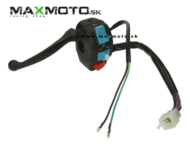 Prepínač smeroviek/ svetiel, ľavý s páčkou, 000223