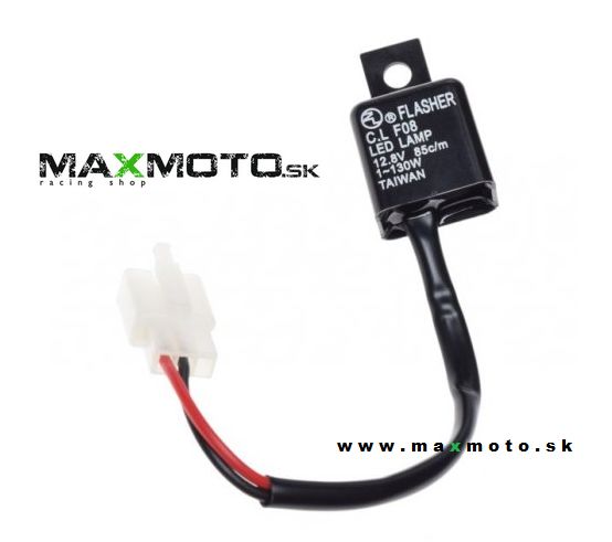 Prerušovač LED smeroviek 2-pinový, 12V, 130W